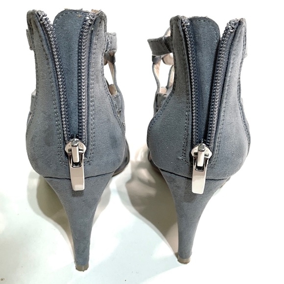 Kelly & Katie Talinia Caged Gray Sandals 6.5 - Picture 13 of 13